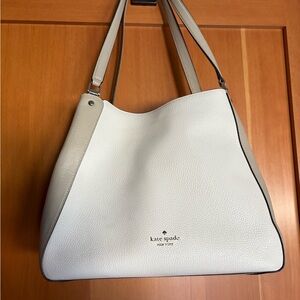 Kate Spade Leila triple compartment Leather Shoulder Bag